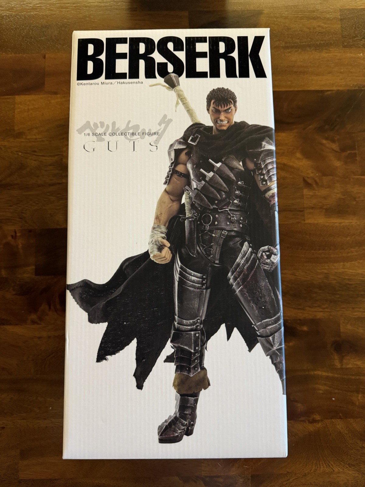 ThreeZero Berserk Guts Black Swordsman 1/6 Scale Action Figure