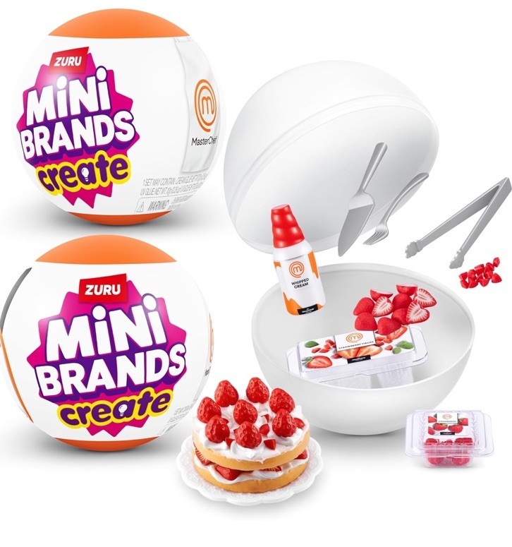 Mini Brands Master Chef Series 1 (4 Pack) – Collect and Create 11 MasterChef