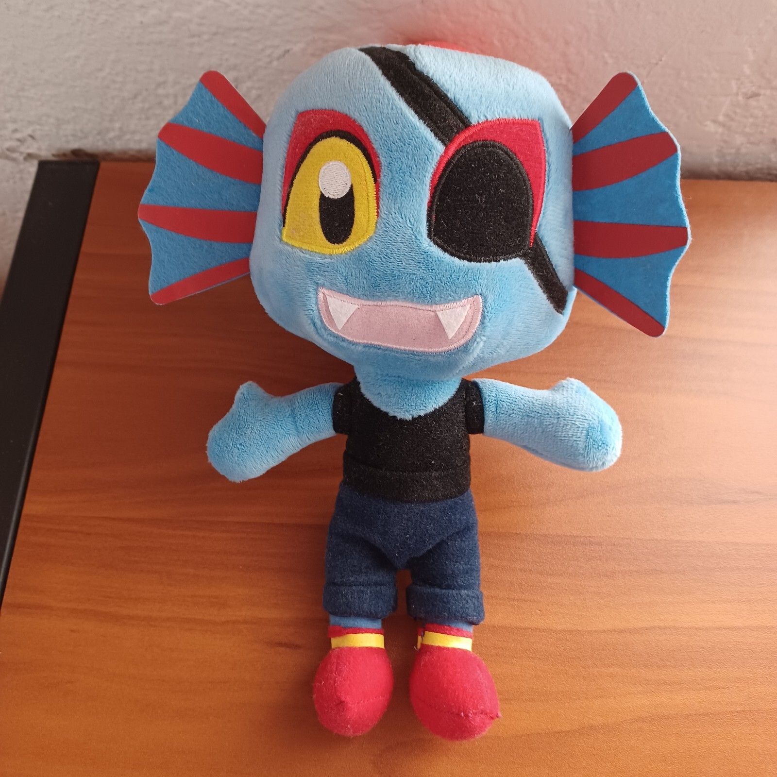 Undertale 10&Prime; Undyne Plush Figure Stuffed Animal Toy Doll Deltarune Monster Girl