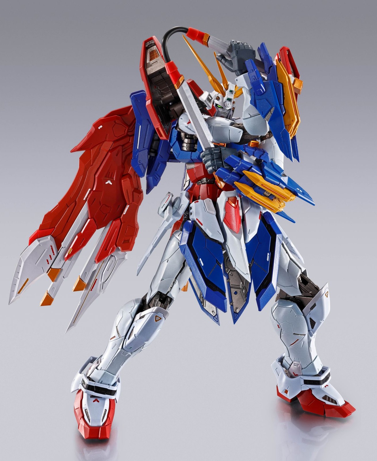 Bandai Tamashii Nations Metal Build Burning Gundam Action Figure