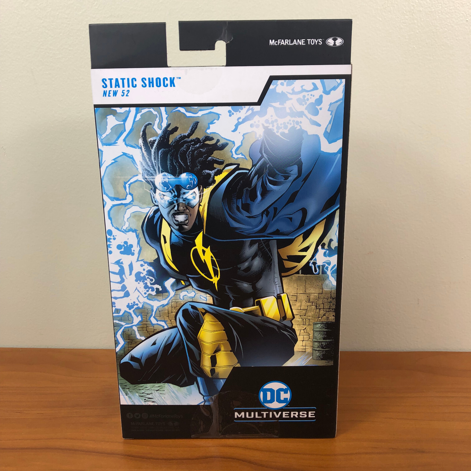 DC Multiverse &lsquo;New 52&rsquo; Static Shock Action Figure McFarlane Toys