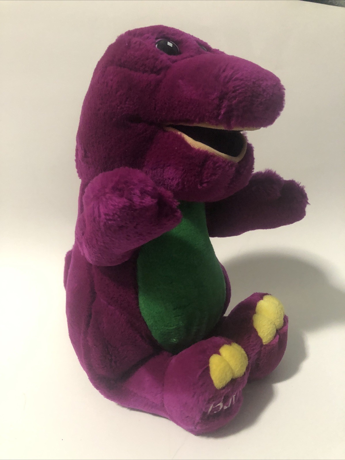 Vintage 1992 The Lyons Group Barney Plush Stuffed Animal 13&Prime; tall