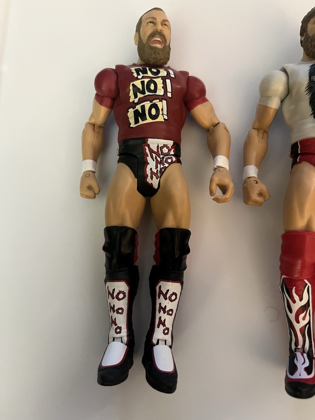 WWE MATTEL DANIEL BRYAN BASIC SUPERSTAR ENTRANCES ACTION FIGURE LOT YES NO