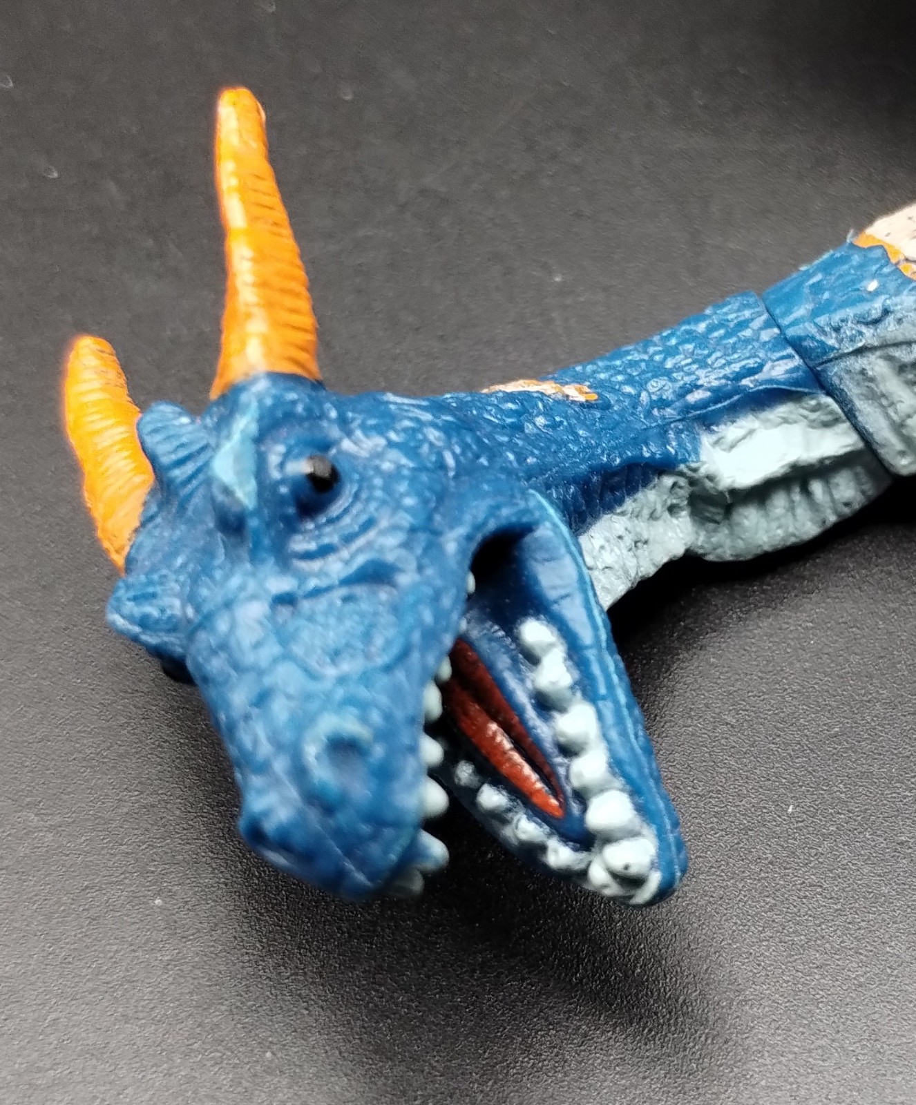 Kid Galaxy Posable Dragon Action Figure Adventure Fantasy Toy Blue