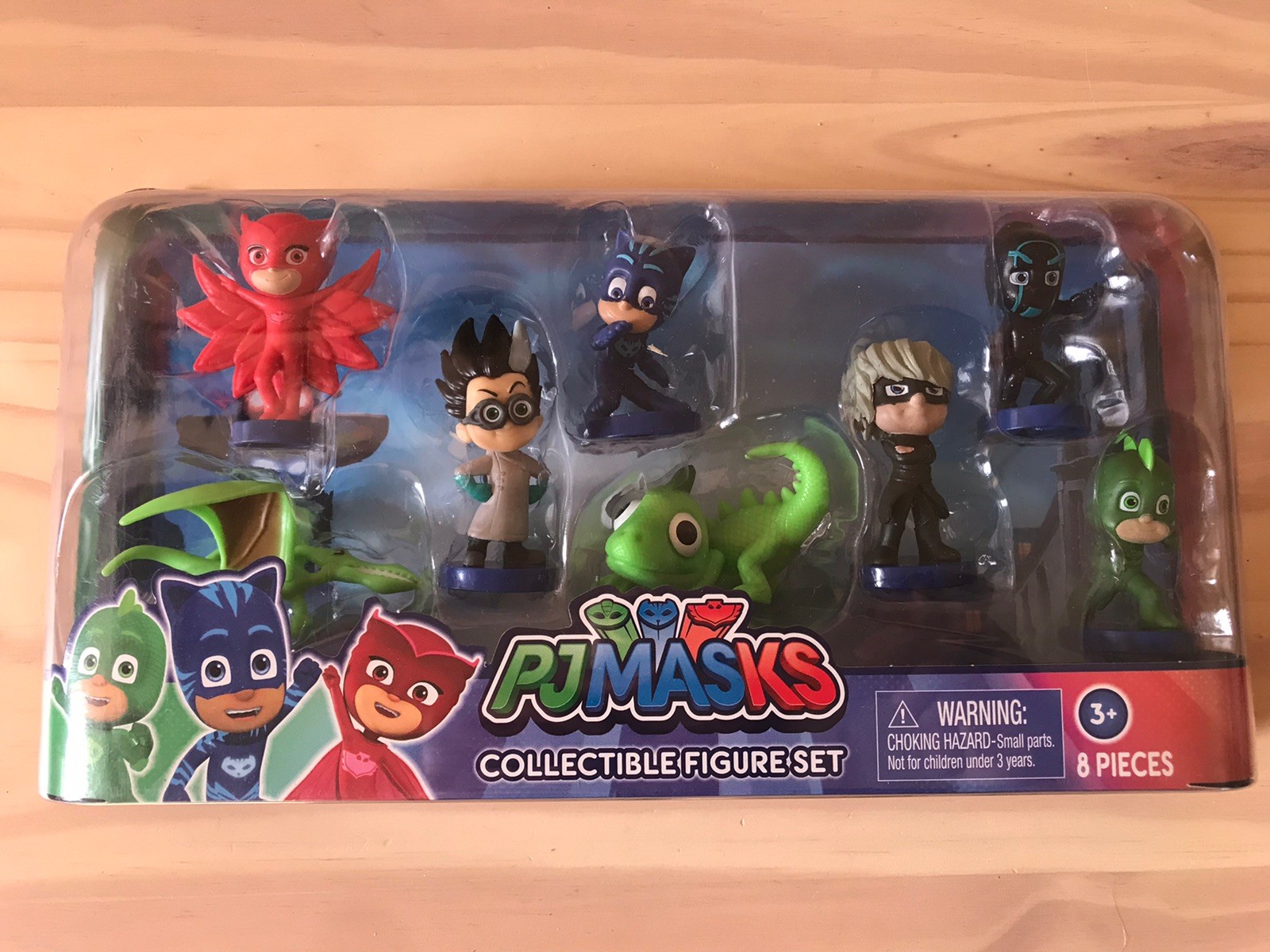 JUST PLAY – PJ MASKS COLLECTIBLE FIGURE SET – 8 PIECES