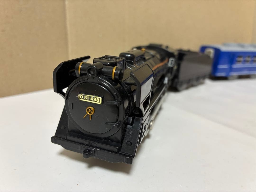 PLARAIL D51 498 Lighted Heavy Basic Set Model Train Toy N scale Compatible