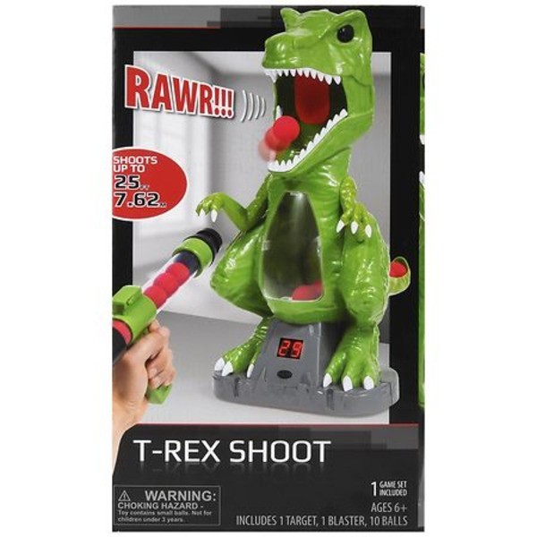 Festive Voice T-Rex Shoot Game Kids Youth NEW