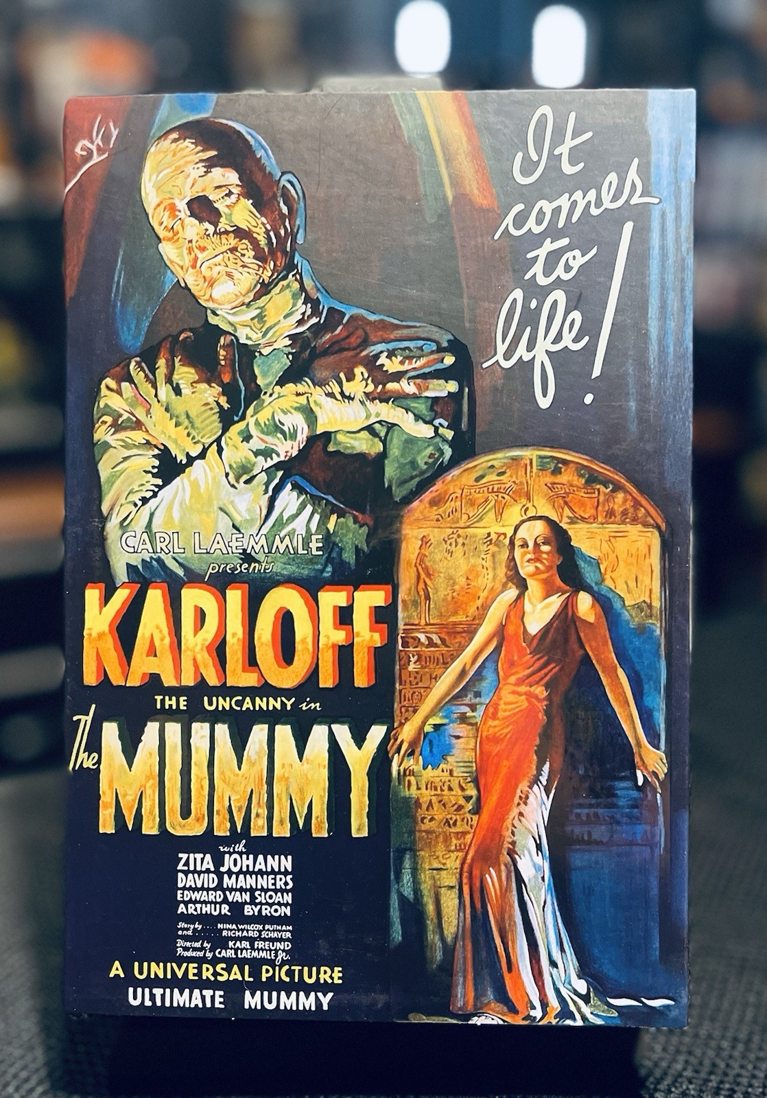 NECA REEL TOYS UNIVERSAL MONSTERS💥THE ULTIMATE MUMMY💥KARLOFF