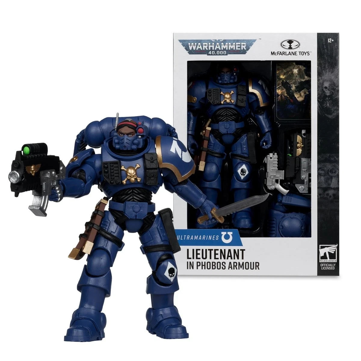 4x McFarlane Warhammer 40,000: Captain Cyrus Elite, Blood Angel, Ultra Marines