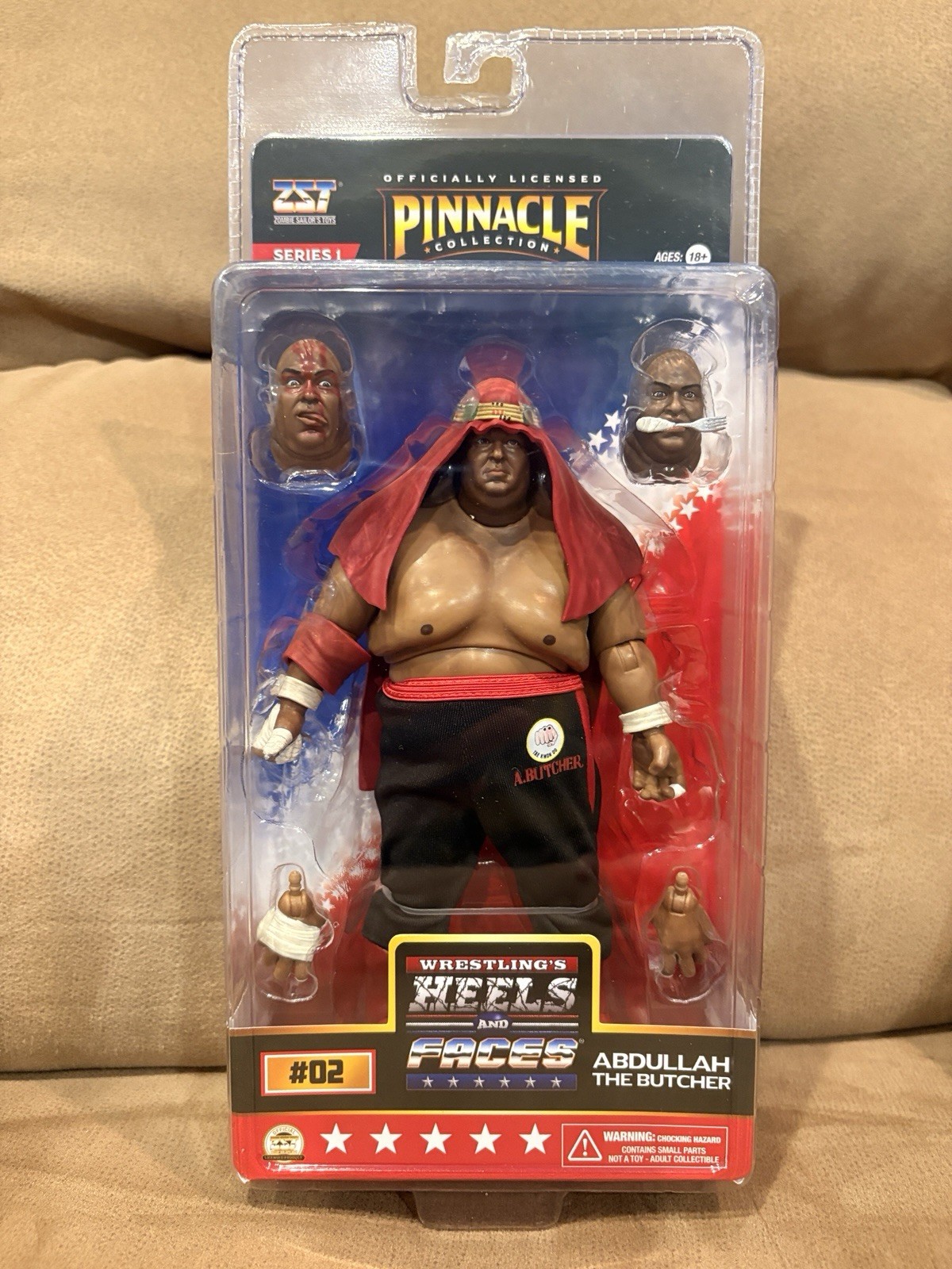 Pinnacle Collection Zombie Sailor Abdullah The Butcher Wrestling Figure 2025