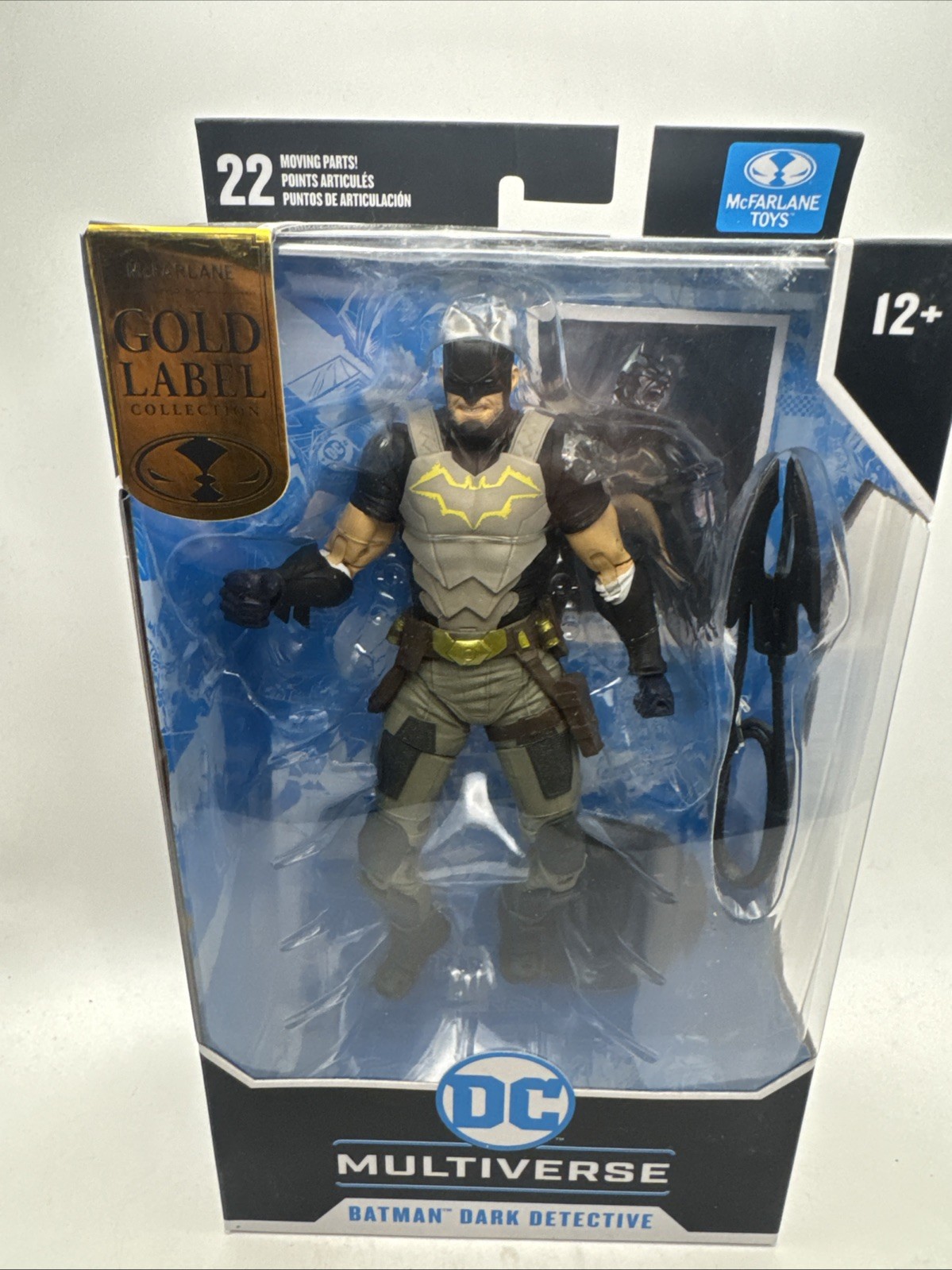 McFarlane DC Universe Batman Dark Detective Gold Label 7&Prime; Action Figure – New