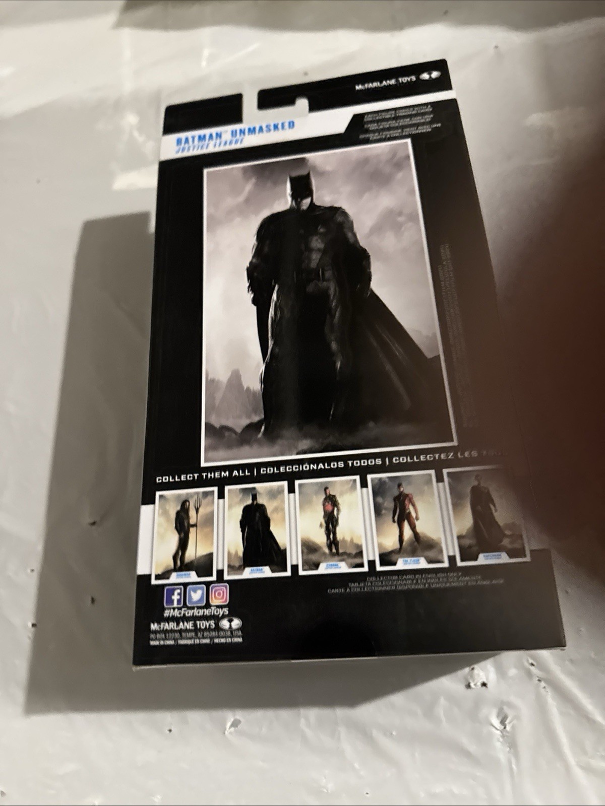 McFarlane DC Multiverse JUSTICE LEAGUE 2021 BATMAN UNMASKED Snyder Bruce Wayne