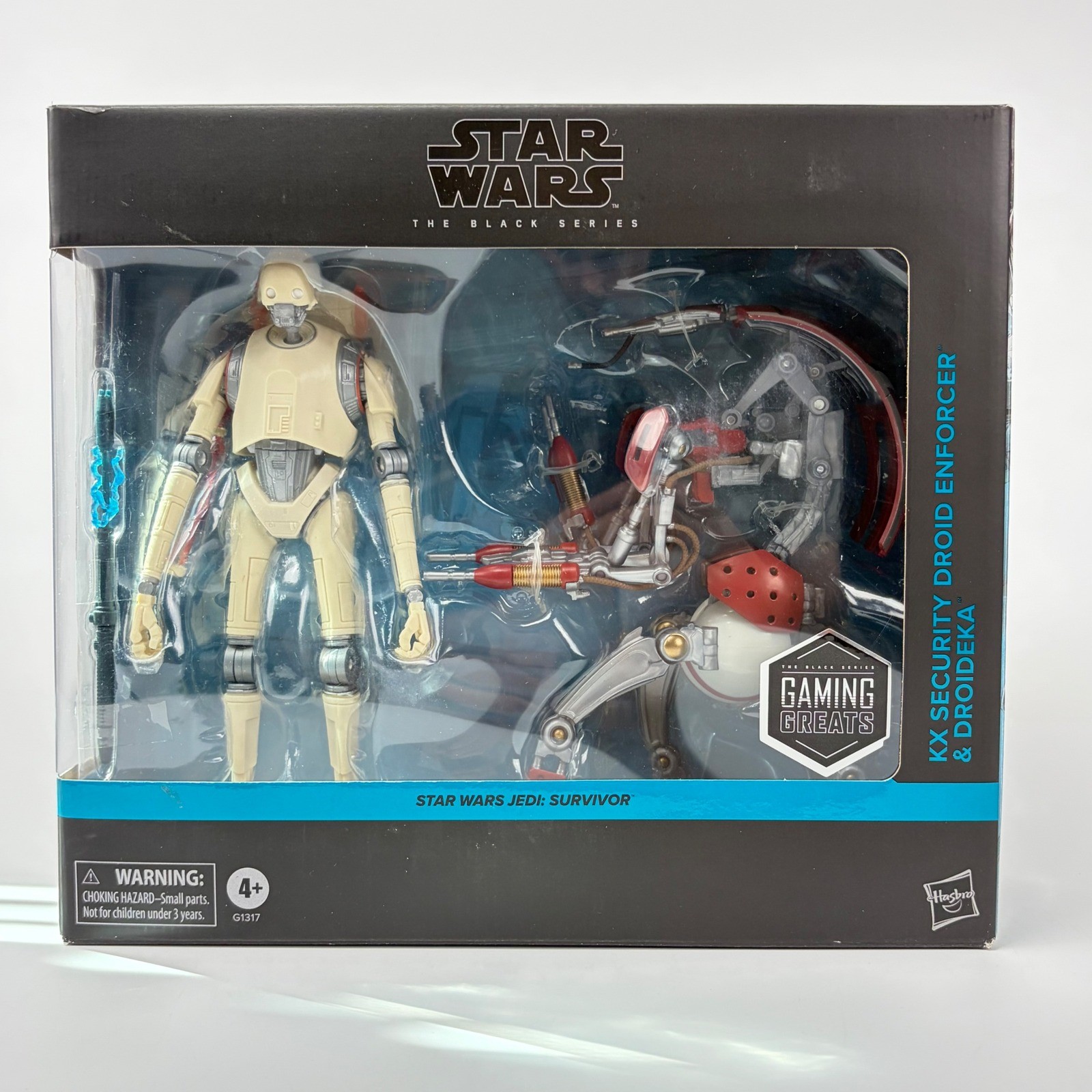 Star Wars Black Series Gaming Greats KX Security Droid Enforcer & Droideka New