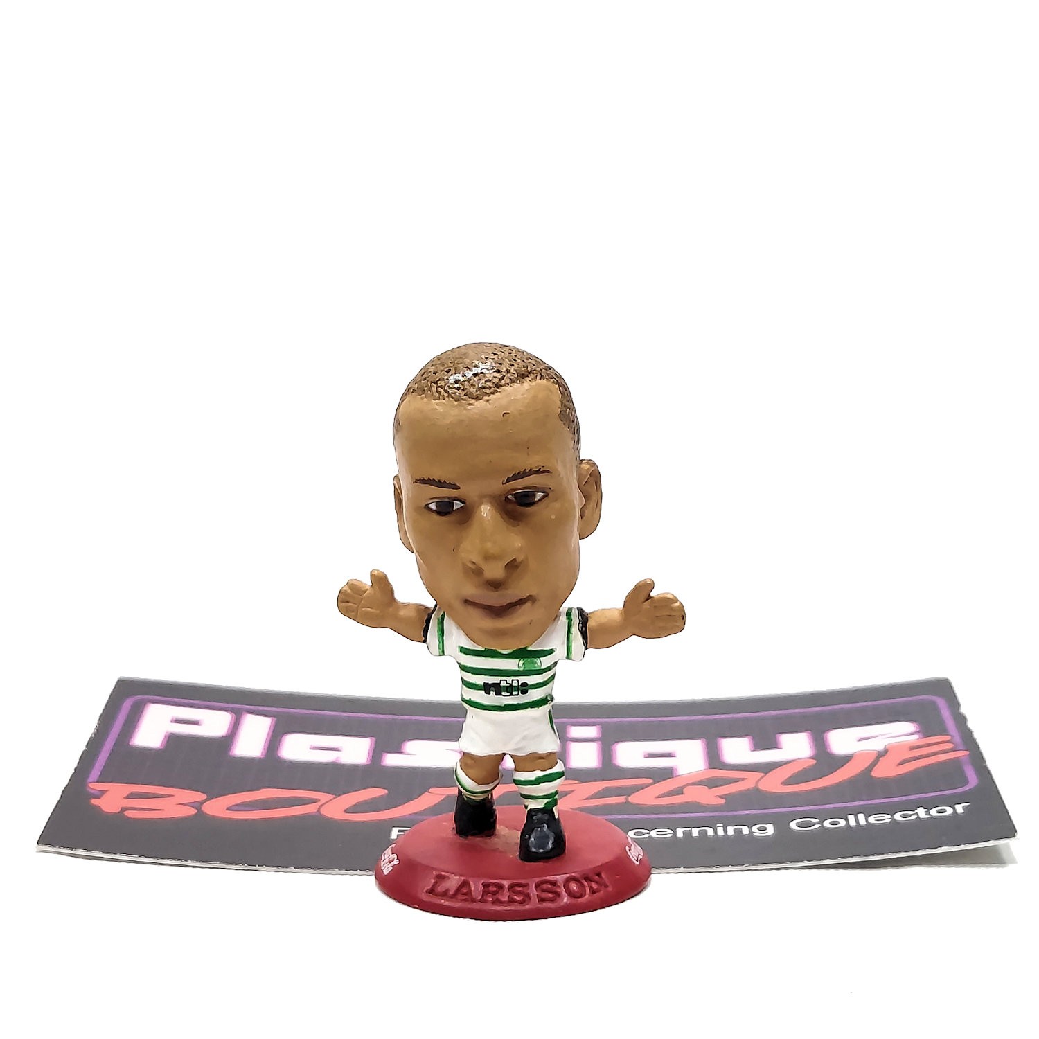 Coca Cola Henrik Larsson CORINTHIAN MICRO STARS CELTIC FC FIFA WORLD CUP 2002