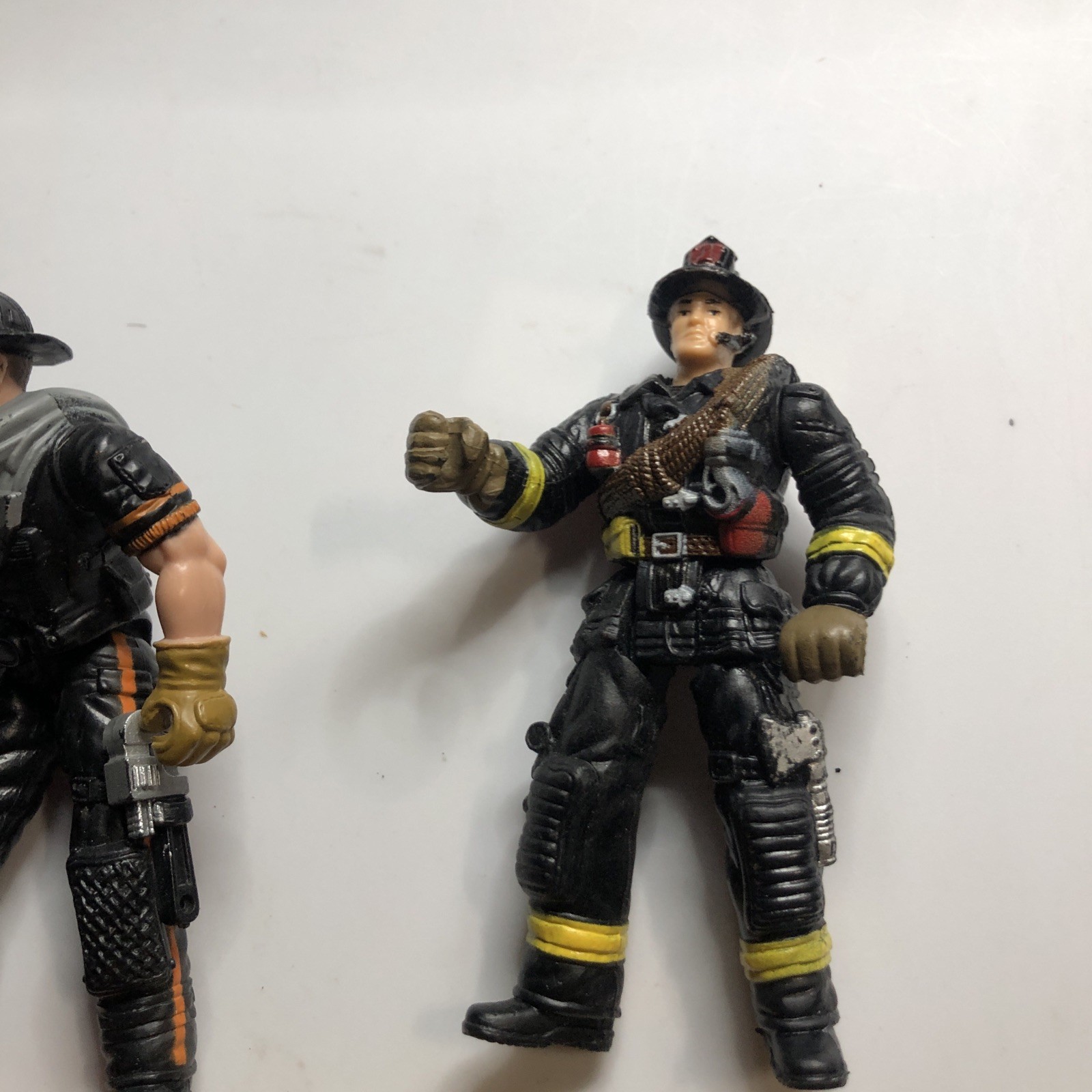 Chap Mei Firefighter Action Figure Fire Fighter 3.75” Figurine Design Fire Lot 5