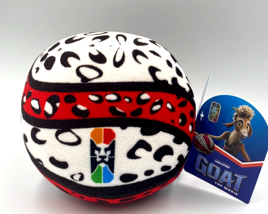 Goat Movie Plush Toy Official Roar League Basketball 5.5 inch New with tag