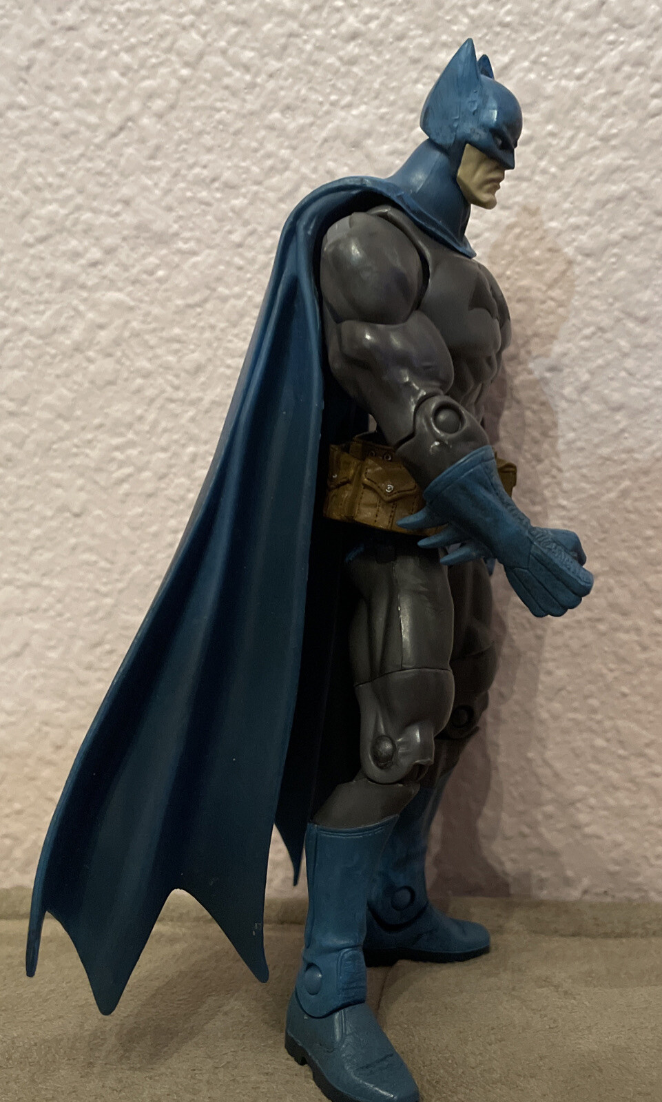 DC Super Heroes – Gray Blue Batman – Mattel S3 SELECT SCULPT Loose