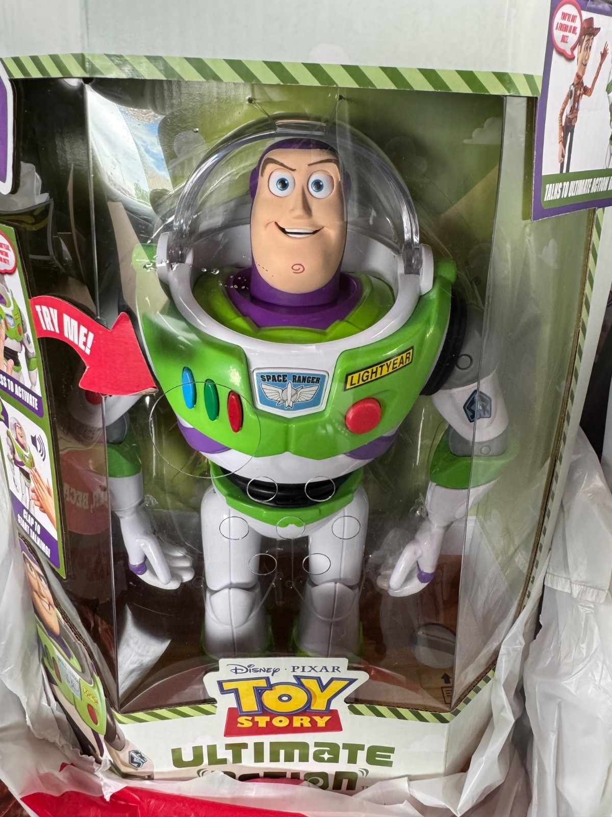 Toy Story 5 buzz lightyear Ultimate Action Brand New Interactive in hand soldout