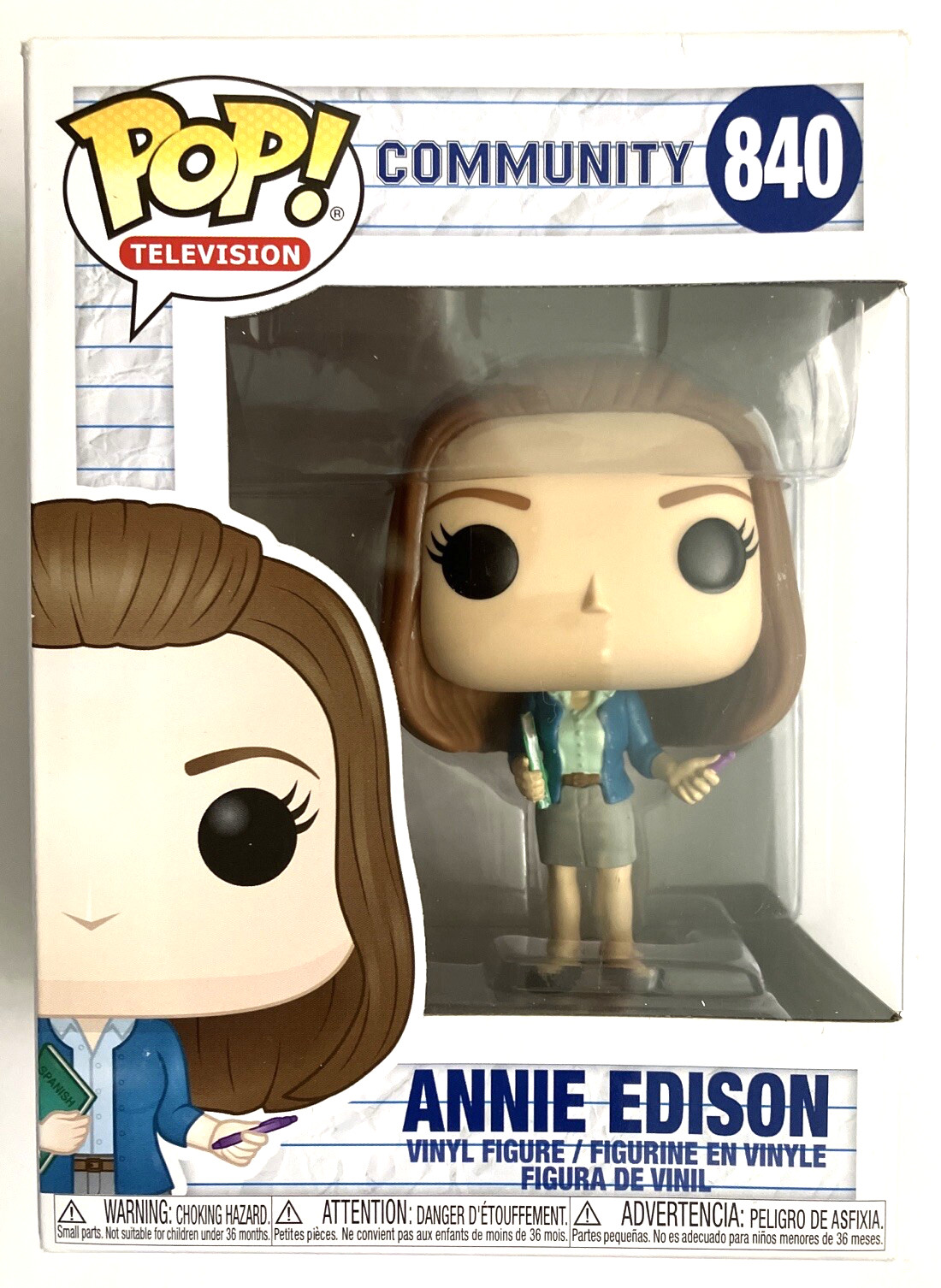 « Community” Annie Edison (Alison Brie) Funko Pop #840 New