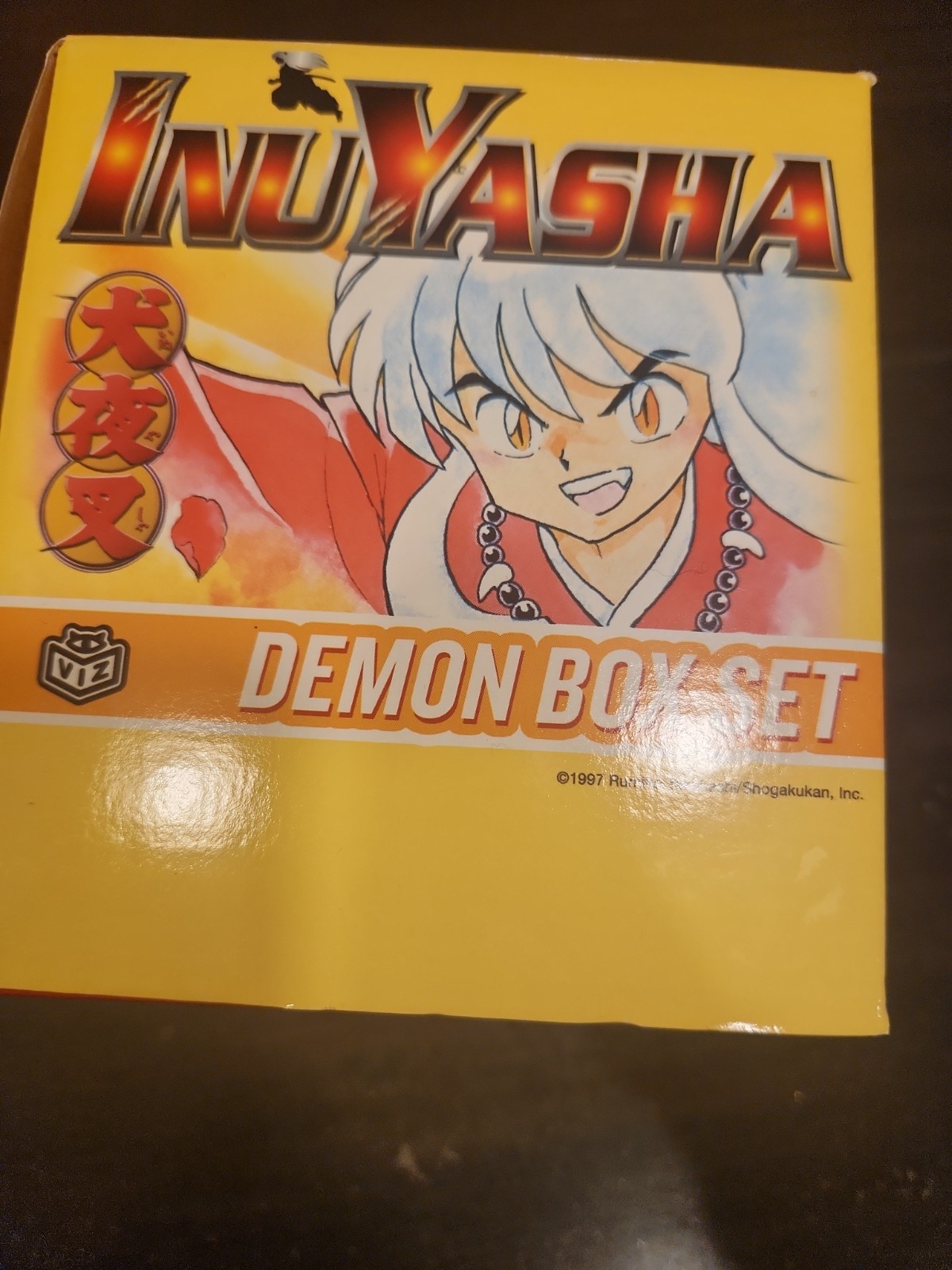 Toynami Inuyasha: Inuyasha (Demon Form) Action Figure w/ Vol 19 Manga Box