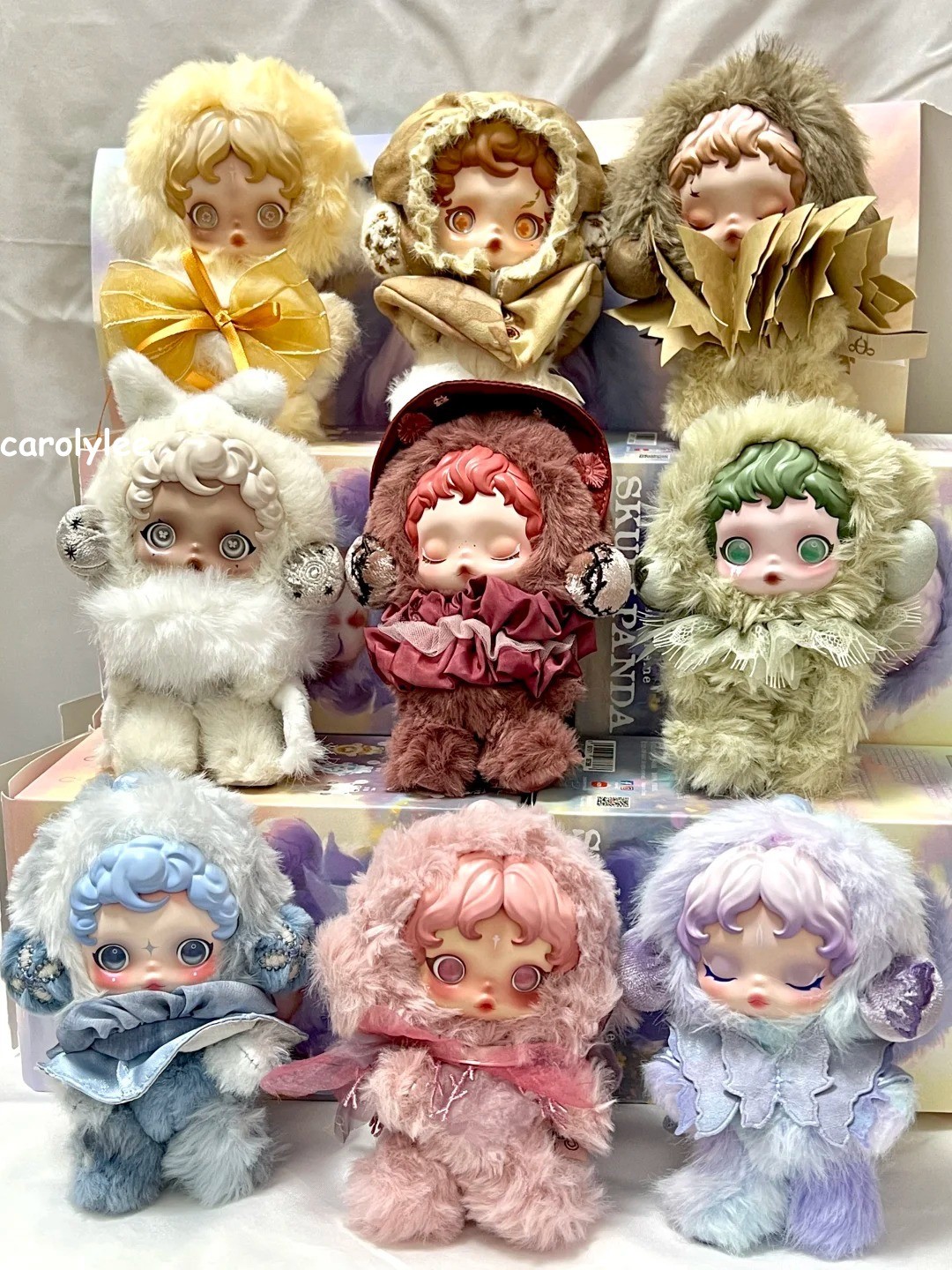 Sp L&rsquo;impressionnisme Series Plush Authentic Blind box Confirmed Toys Gift