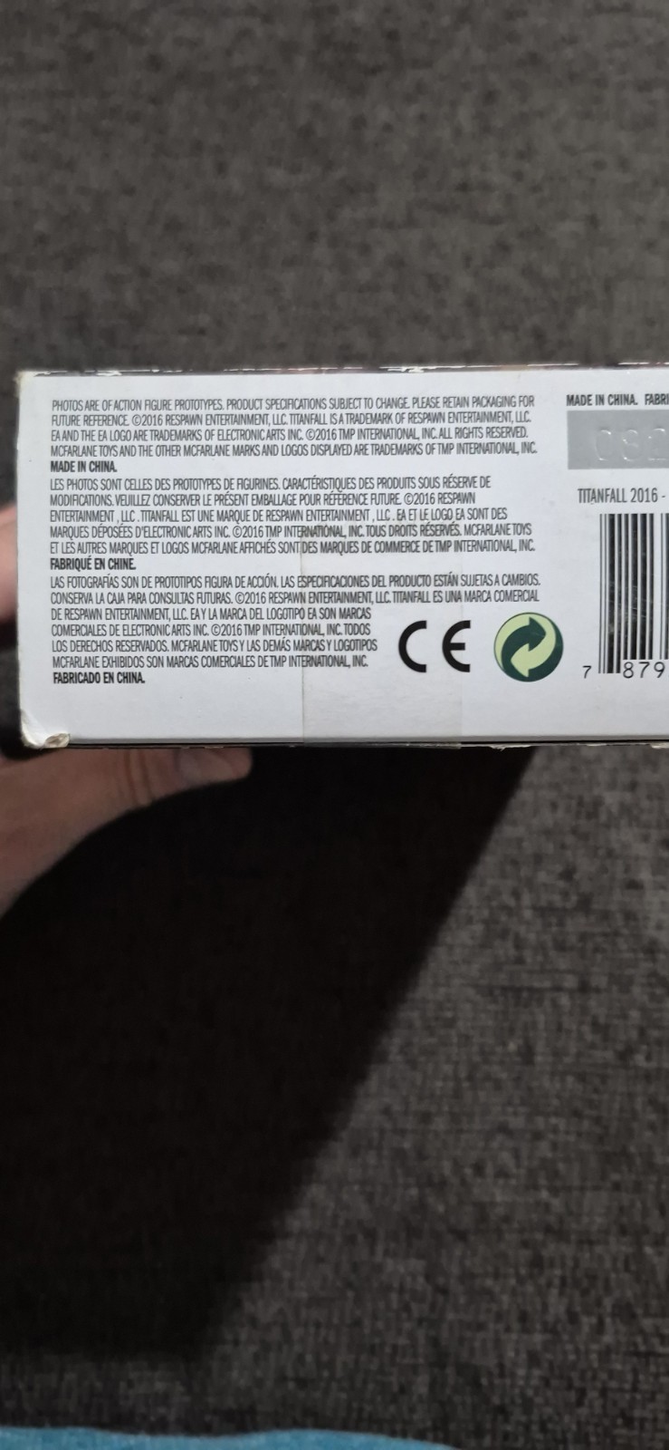 Titanfall 2 Pilot Jack Cooper Action Figure McFarlane Color Tops Box Has Wear
