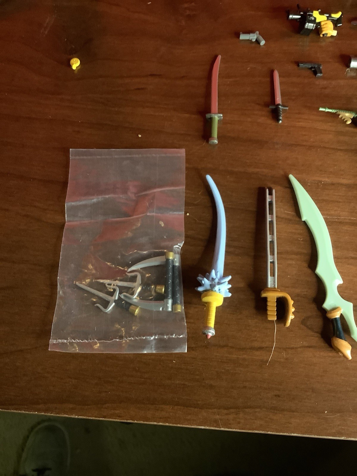 Random Action Figure Weapons Lot