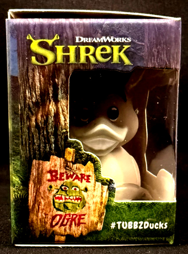 Mini Tubbz – Donkey – Shrek – Dream Works – Rubber Duck – Approx 2&Prime; High