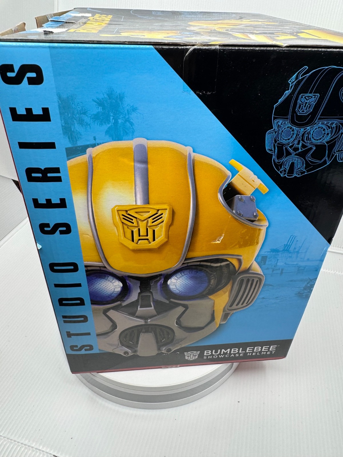 Transformers Bumblebee Showcase Helmet Bluetooth Target Exclusive