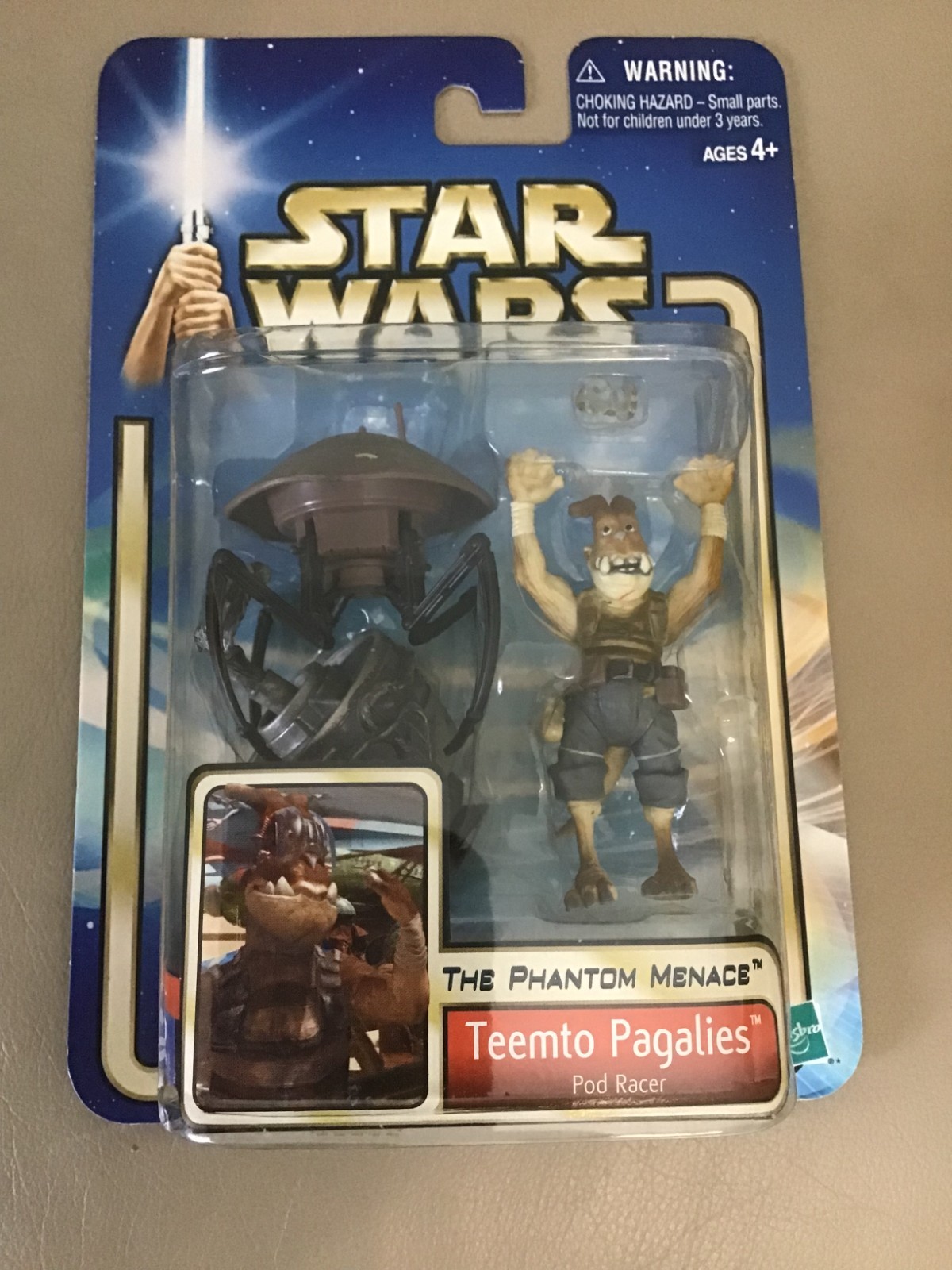Teemto Pagalies Star Wars Attack Of The Clones 3 3/4 In Action Figure