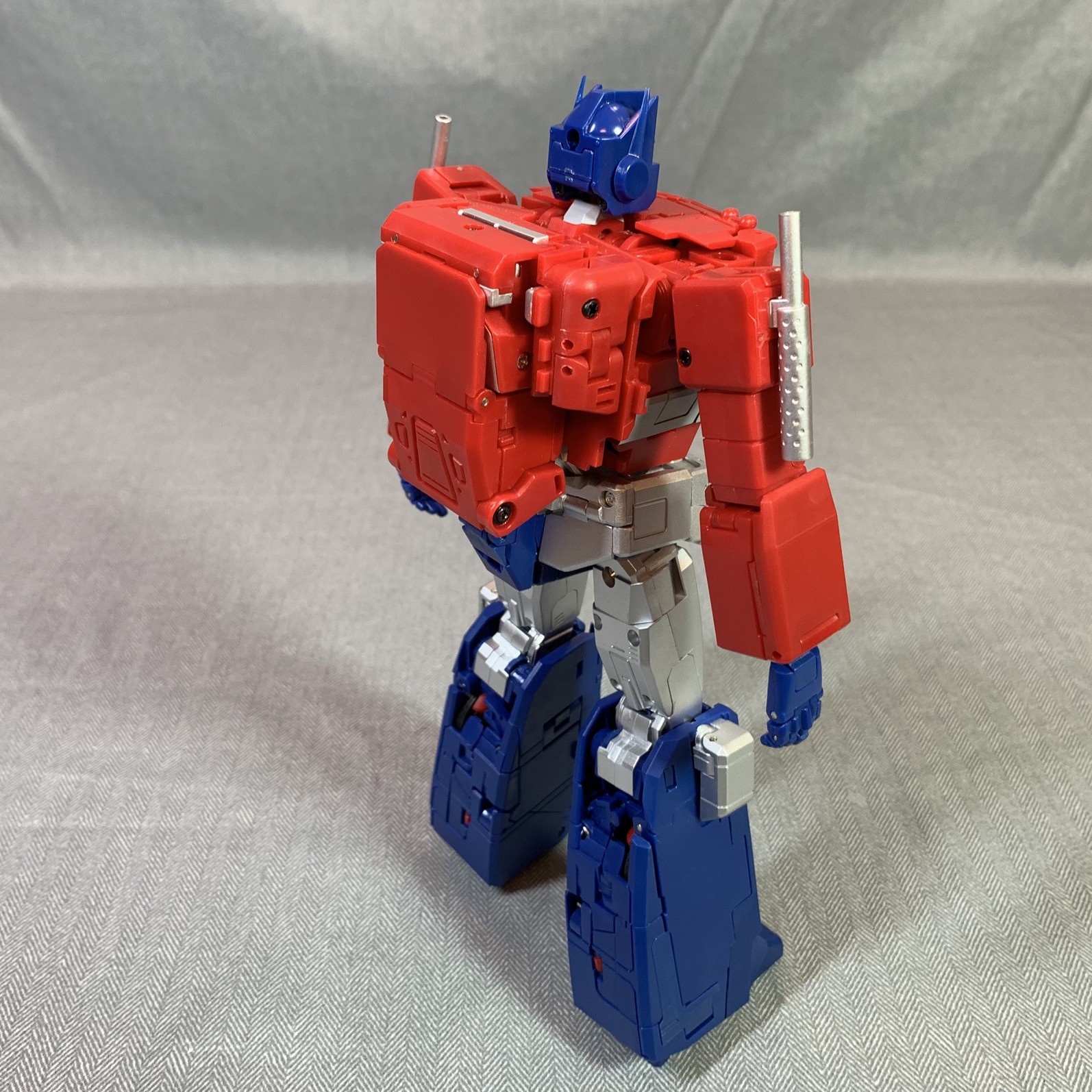 Masterpiece Transformers 4th Party KO Optimus Prime Version 3.0 Silver Legs