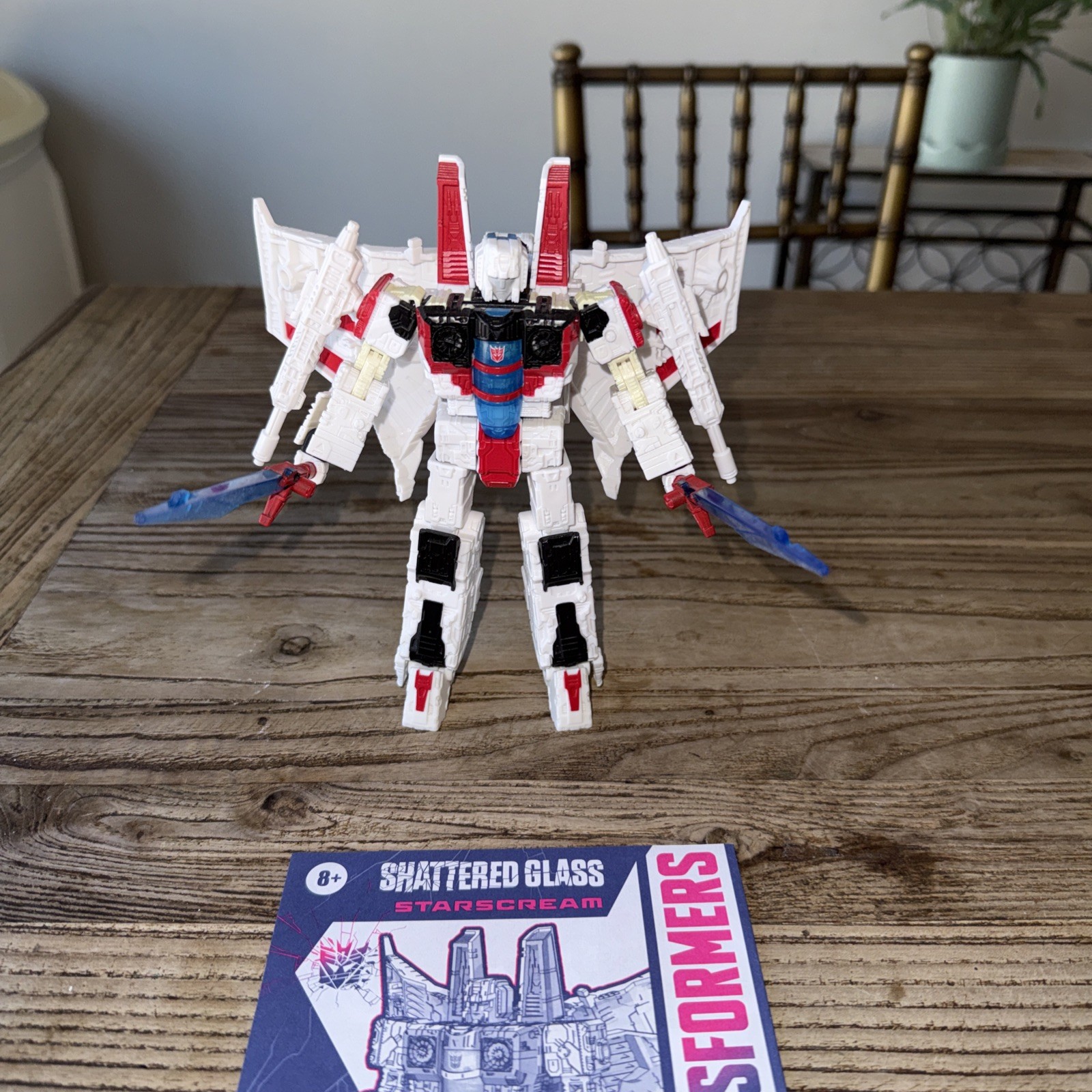Transformers Generations Shattered Glass Starscream Complete w/instructions