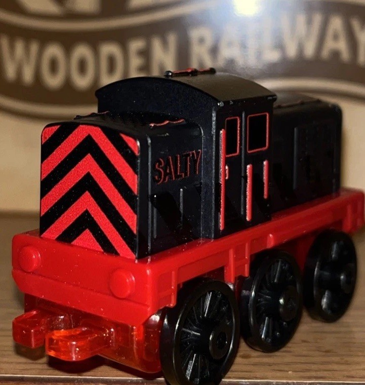 BLACK SALTY ! THOMAS FRIENDS TRAIN TRACKMASTER DIECAST PUSH ALONG 2020