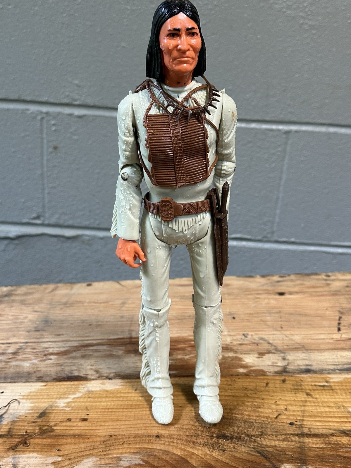 Vintage 1967 MARX Johnny West GERONIMO 12&Prime; Action Figure with Some Accessories
