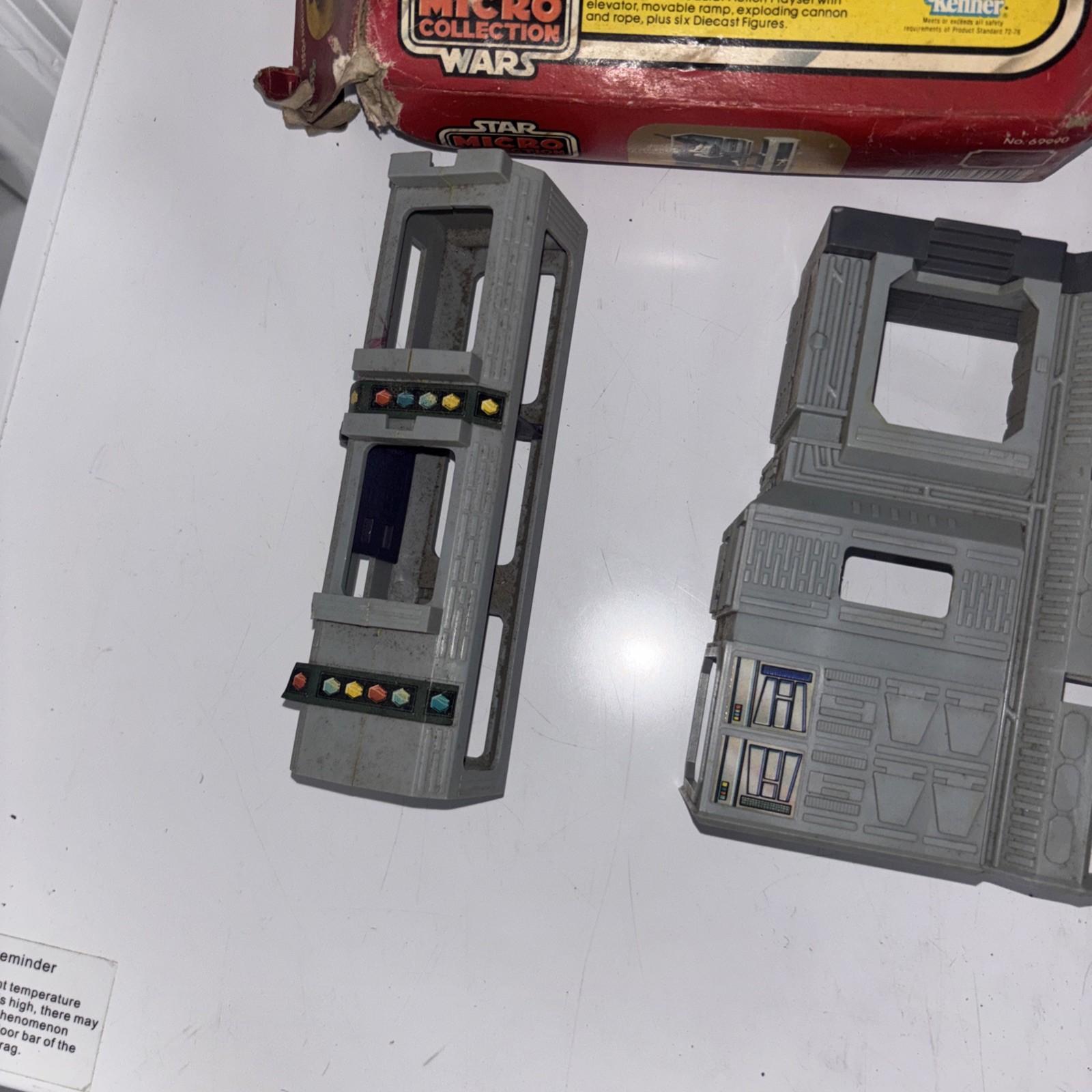 Vintage Star Wars Micro Collection Death Star Escape – Incomplete Kenner 1982