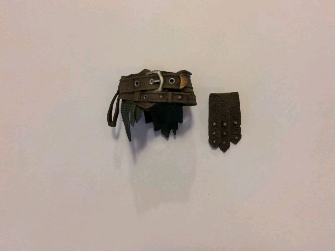 Skeleton Raider Waist Armor and Loin Cover Cloth Mythic Legions Fodder Belt