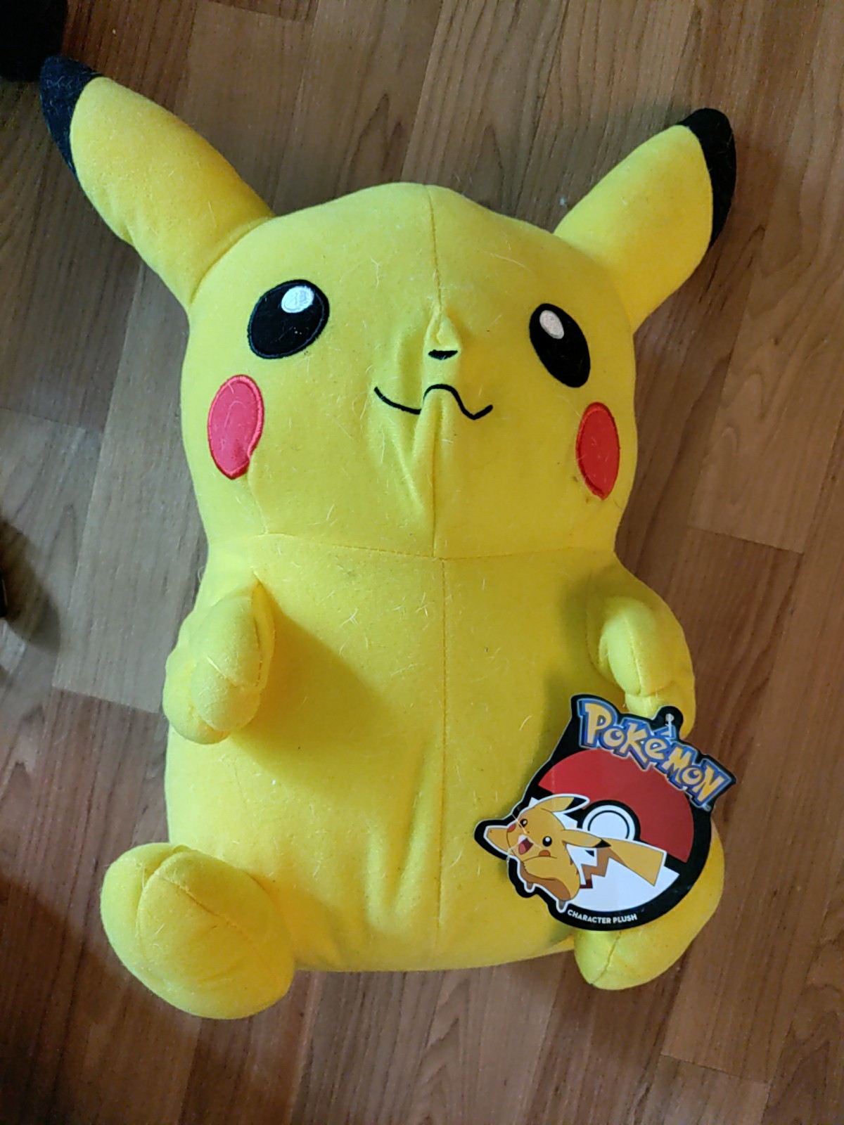 NWT Official Licensed Pokemon Pikachu Plush Stuffed Toy Large 13&Prime; Authentic New