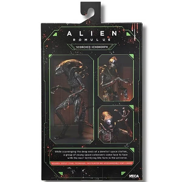 Neca Alien Romulus Scorched Xenomorph 7&Prime; Action Figure Movie 1:12 Scale New