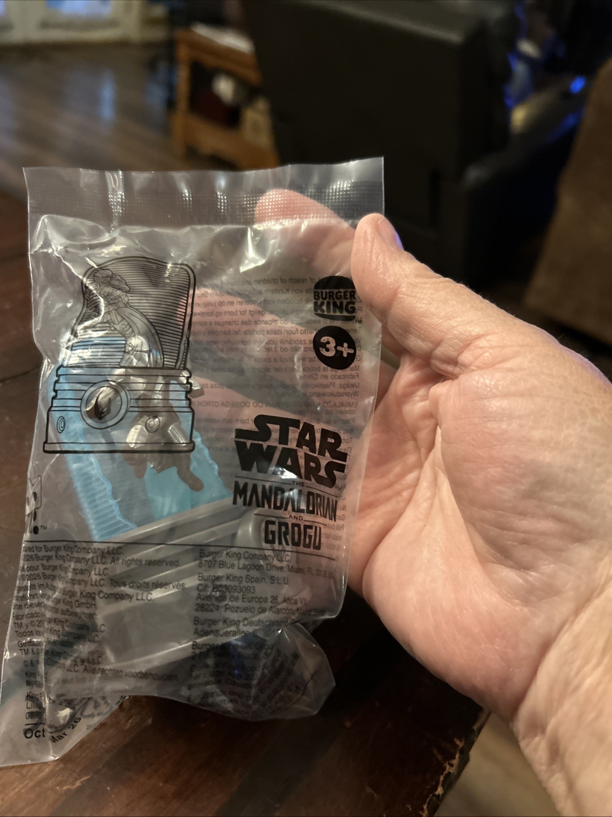 Star Wars The Mandalorian & Grogu Figure From Burger King 2026 NEW & SEALED