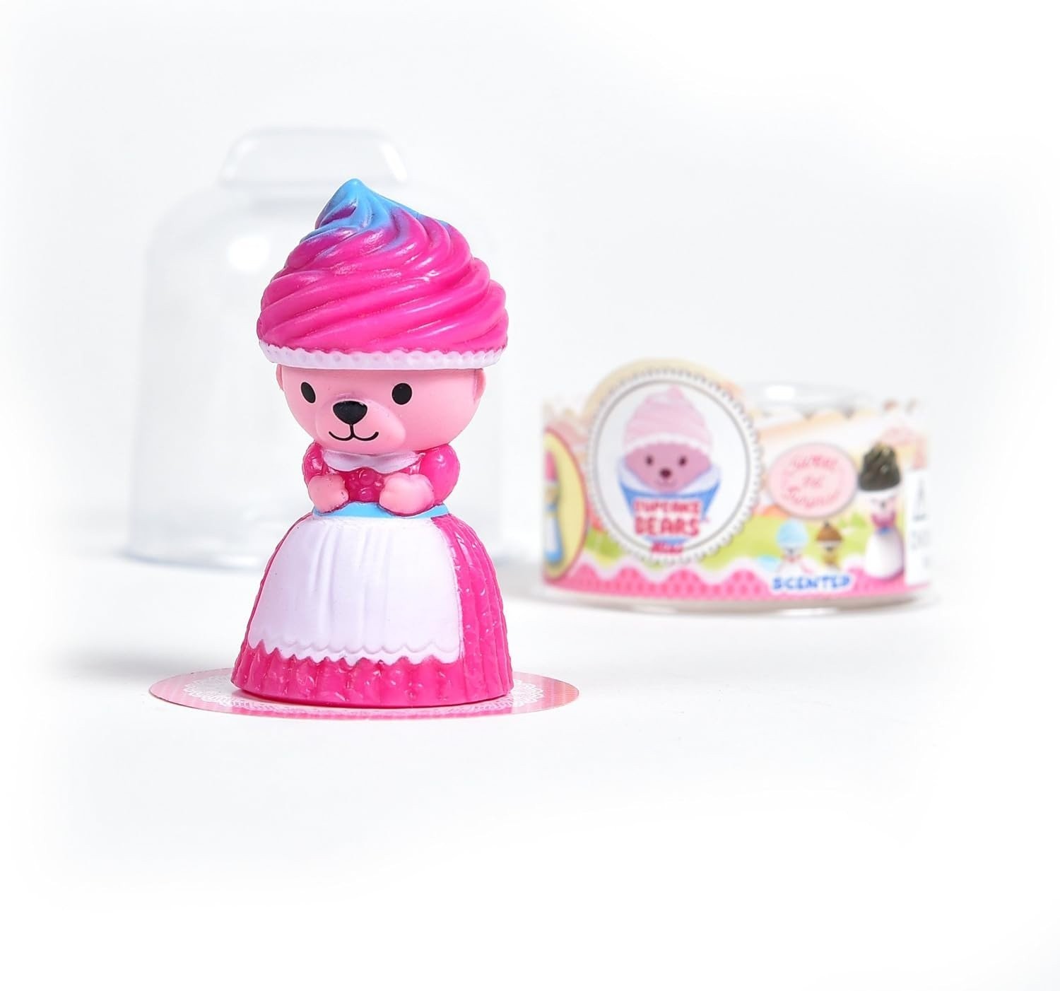 Cupcake Bears Transforming Dolls Mini 4-Pack (Color & Style May Vary)