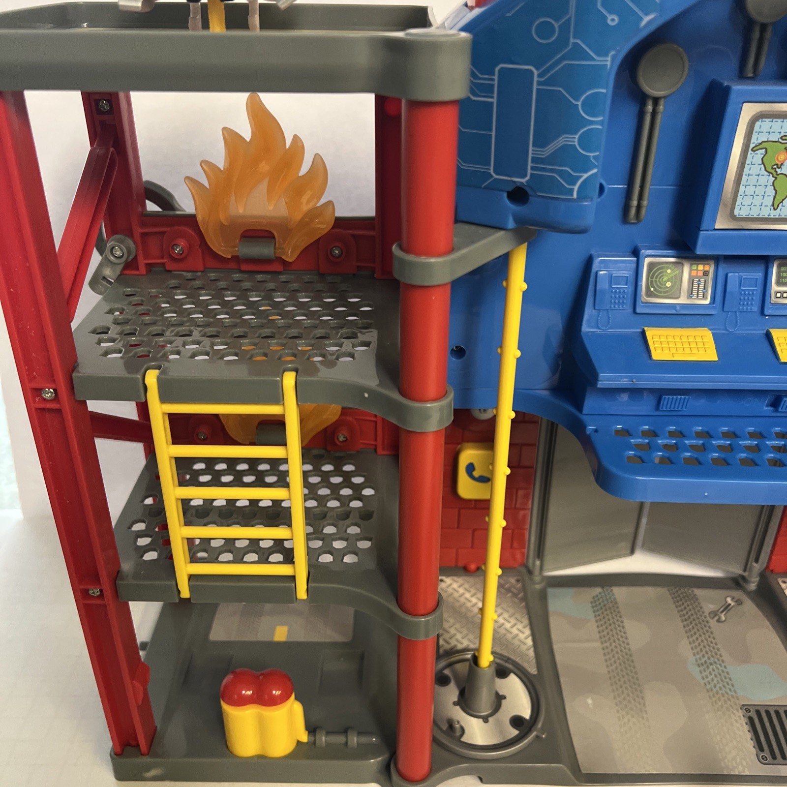 Huge Hasbro Rescue Bots Transformers Assortment Firehouse Minifigures Tools NICE