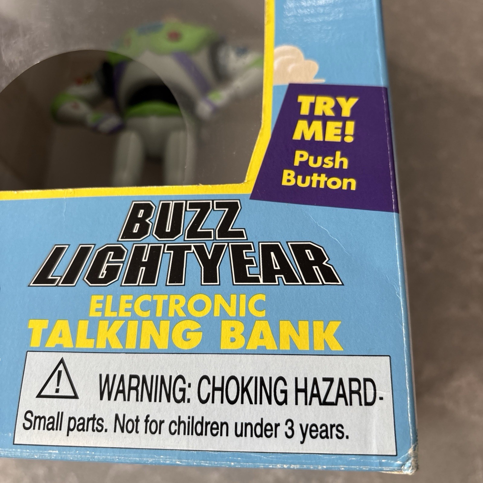 Disney Toy Story Buzz Lightyear Electronic Talking Bank #13346￼