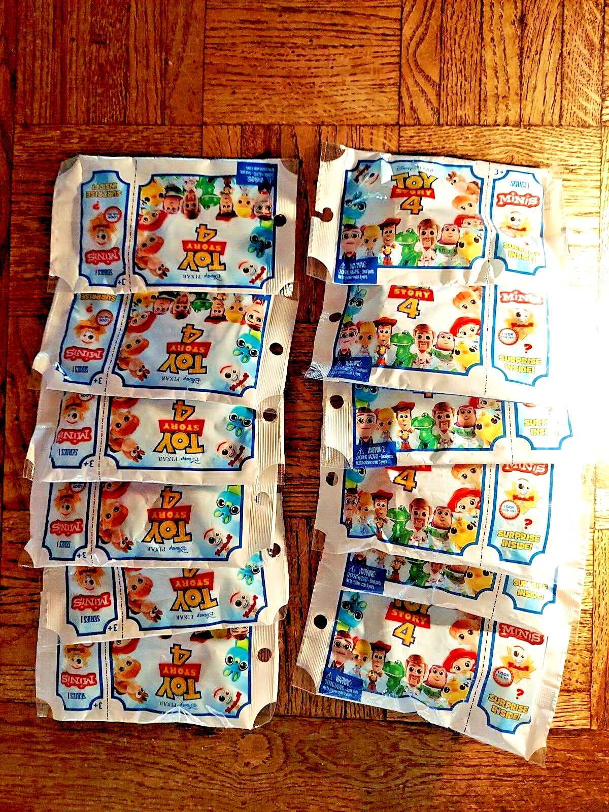 TOY STORY 4 MINI BLIND BAGS « SERIES 1 » COMPLETE SET OF 12 TOY FIGURES « A-L »