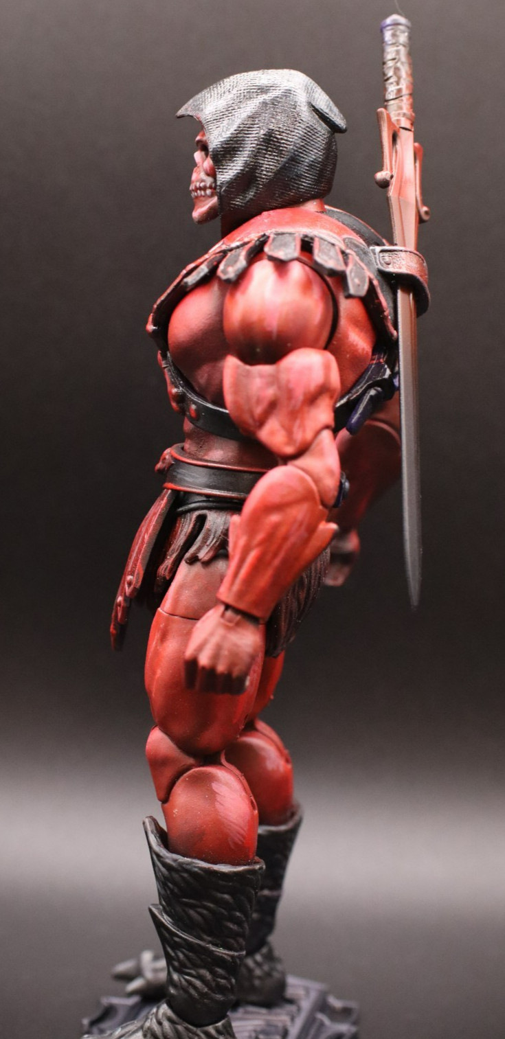 Custom MOTU-Inspired Action Figure – Red Skeleton 7&Prime;