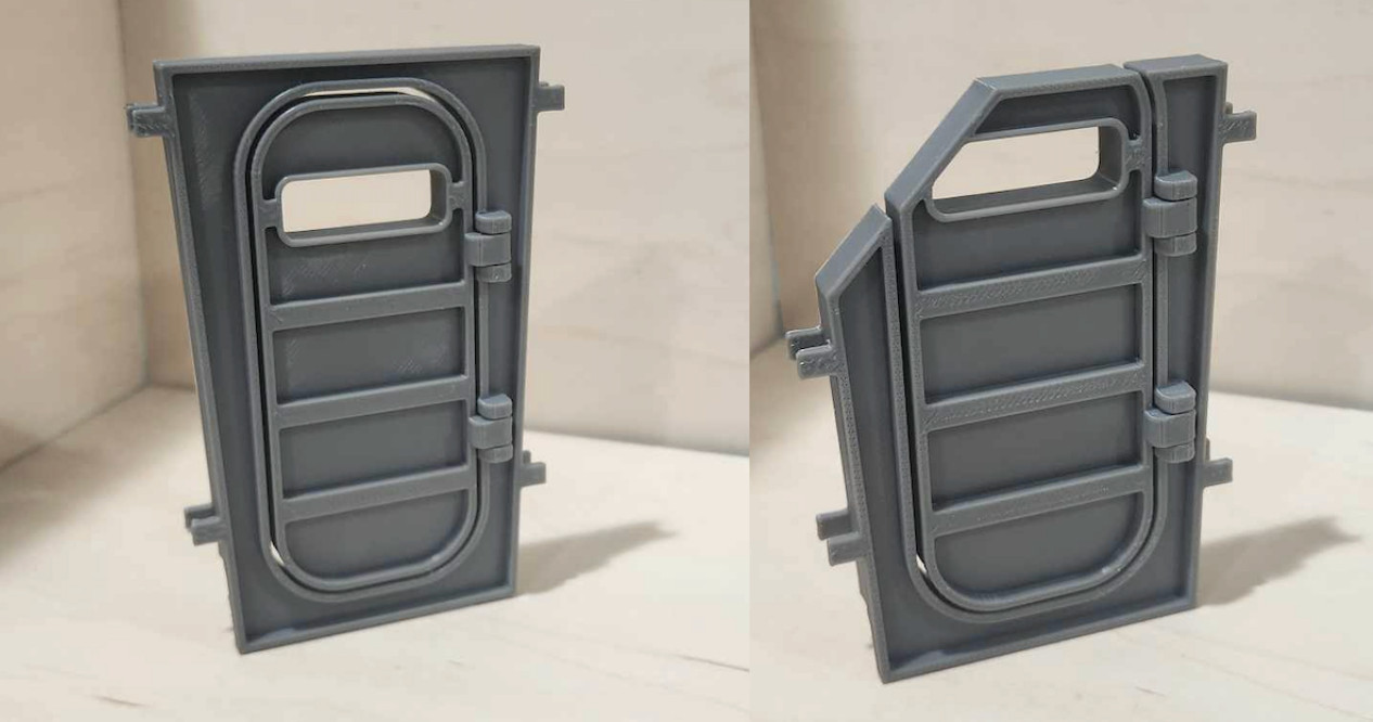 GI Joe Mobile Command Center Doors