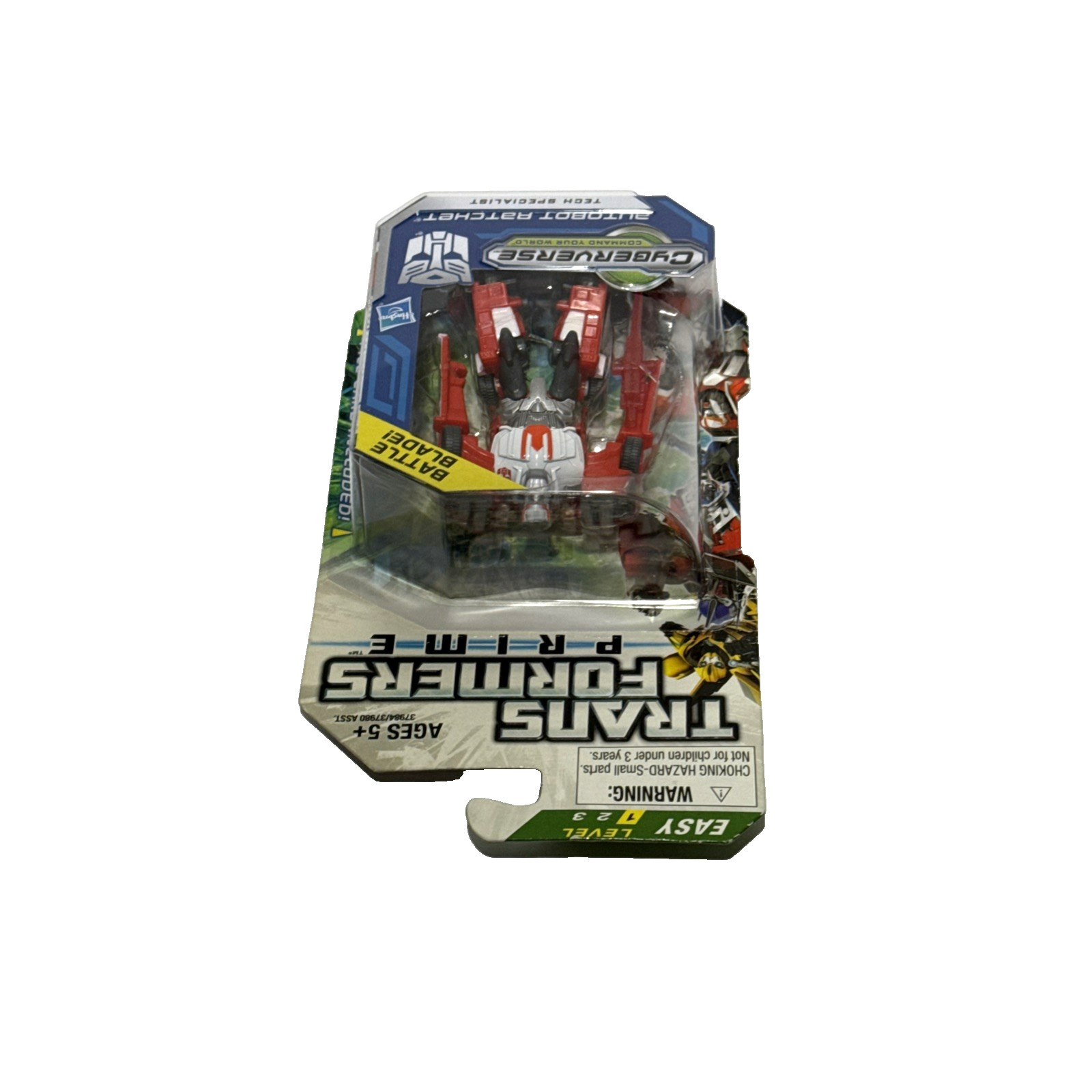 Transformers Prime Cyberverse Autobot Ratchet Figure Battle Blade 2011 Hasbro