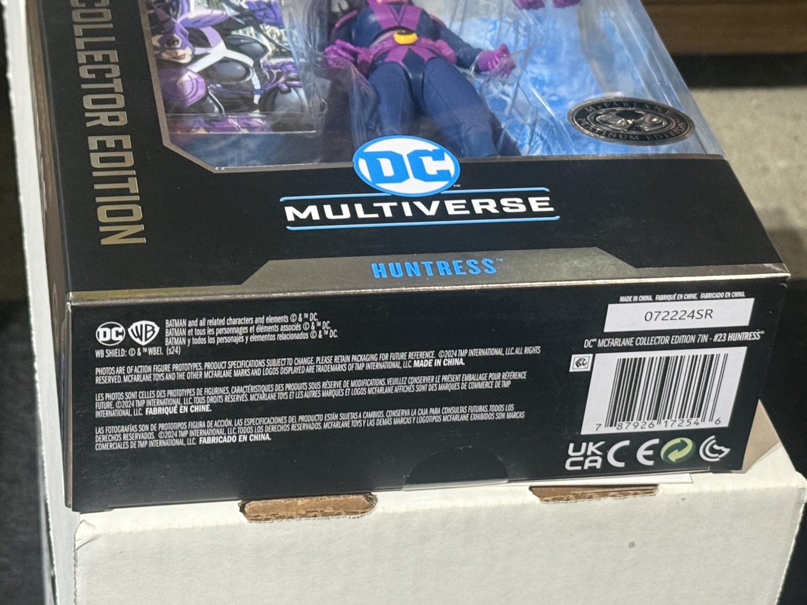 McFarlane Toys DC Multiverse Collector Edition #23 The Huntress PLATINUM Chase