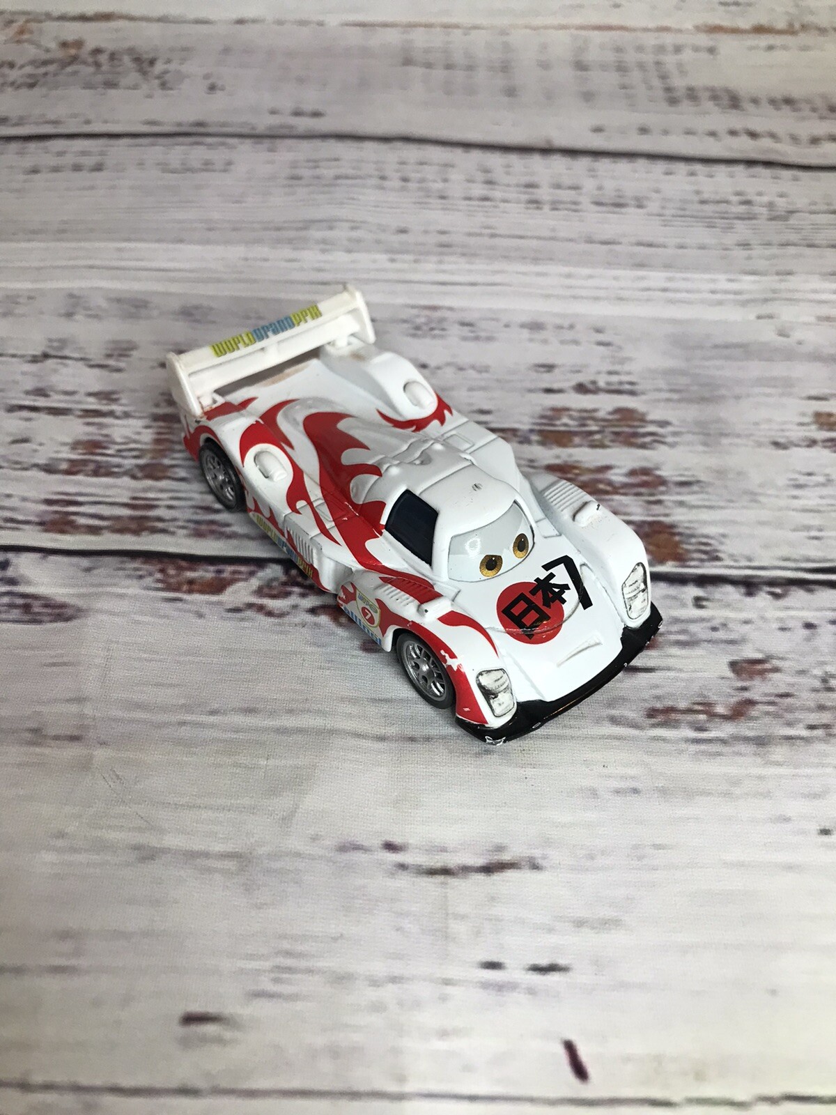 Shu Todoroki Japanese Japan WGP Racer Disney Pixar Diecast Metal Cars 2 Toy