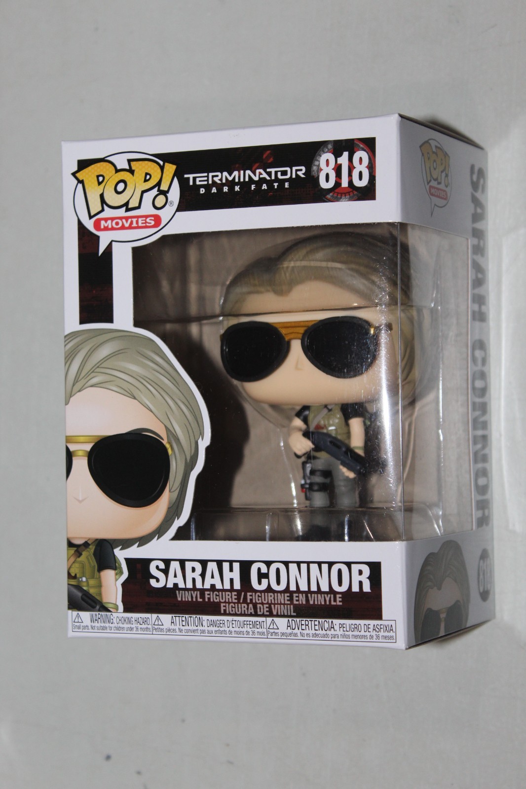 Brand New Sealed Funko POP Movies: Dark Fate – Sarah Connor #818