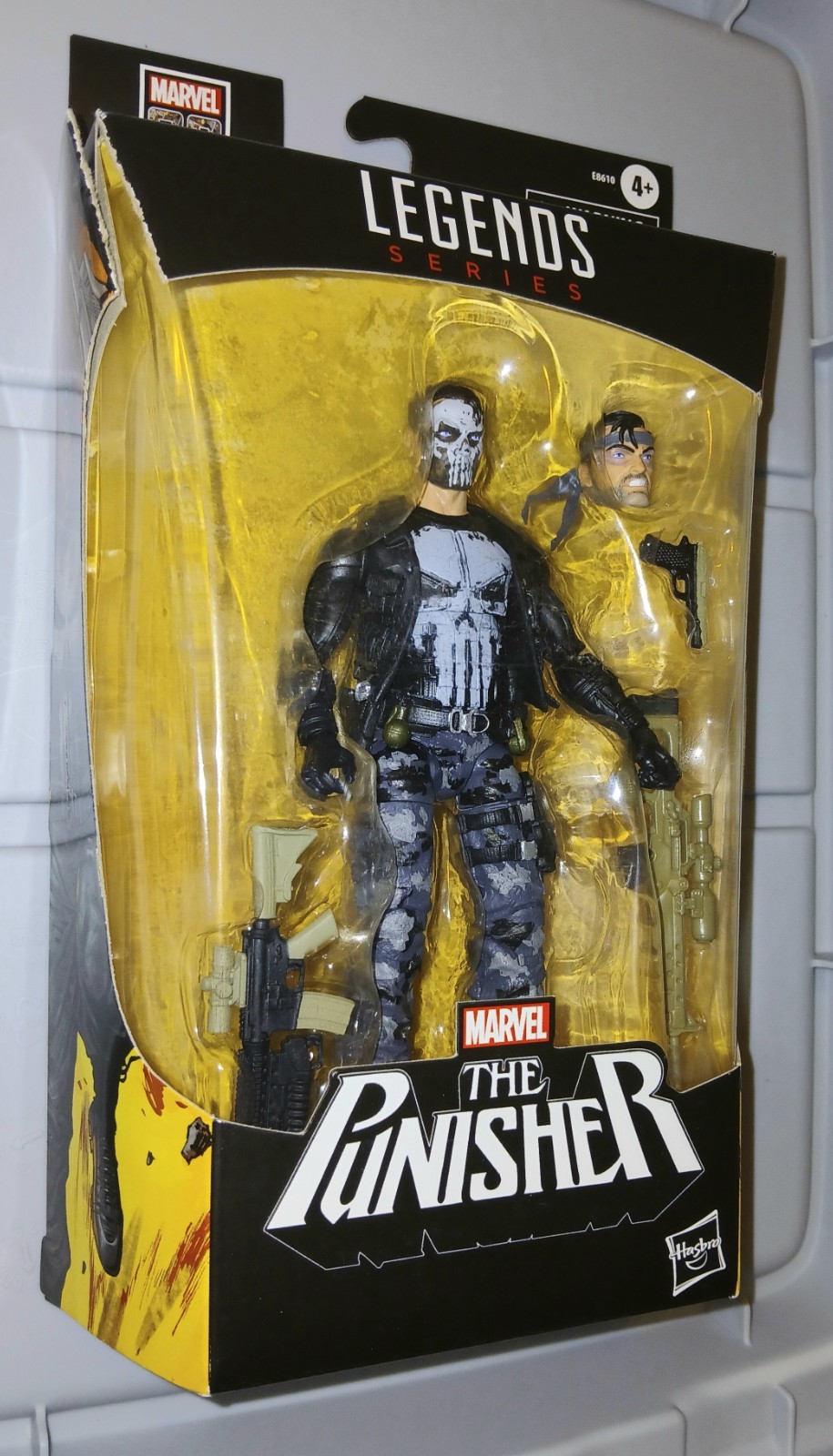MARVEL LEGENDS THE PUNISHER CAMOUFLAGE 80TH ANNIVERSARY 6&Prime; FIGURE HASBRO 2019
